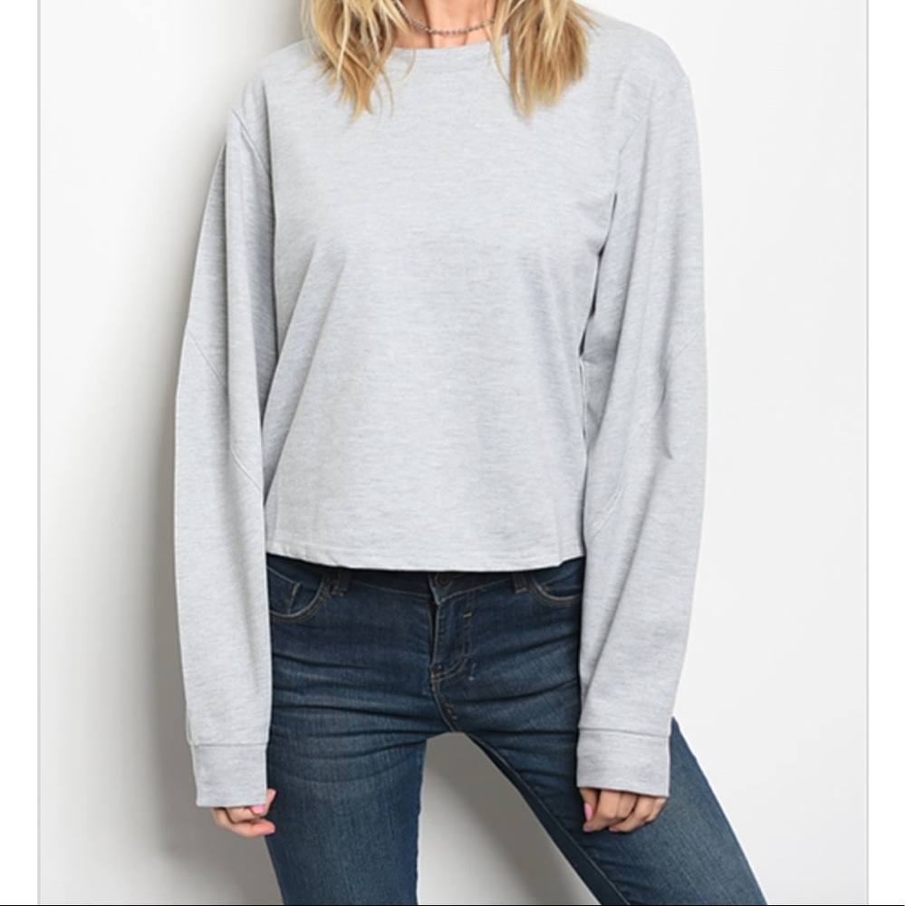 Gray Sweatshirt